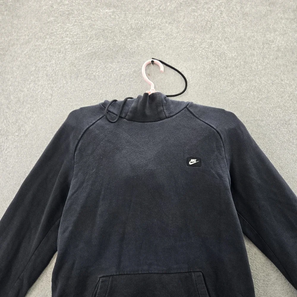 Nike Men Hoodie L Black 805128-010 Activewear Logo‎ Long Sleeve